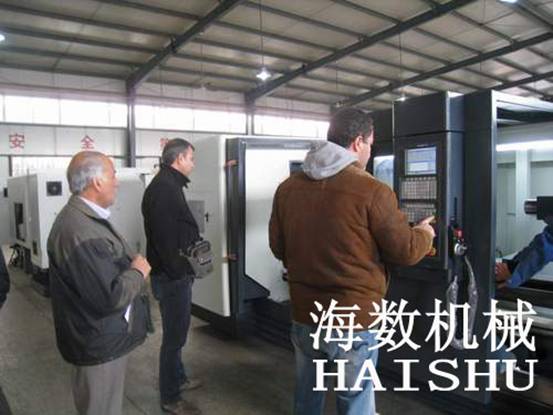 “海數”數控車床和數控銑床，順利通過伊朗客戶驗收